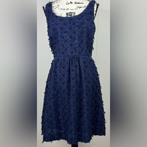 NWT Vineyard Vines 100% Linen Nautical Scallop Fit N Flare Dress Size 6